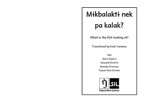 Was sieht der Fisch an?