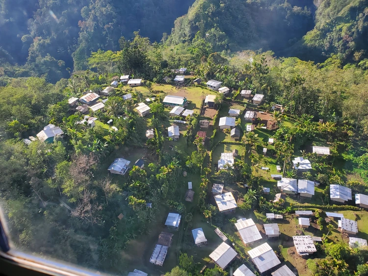 One of the villages of the Nek people.